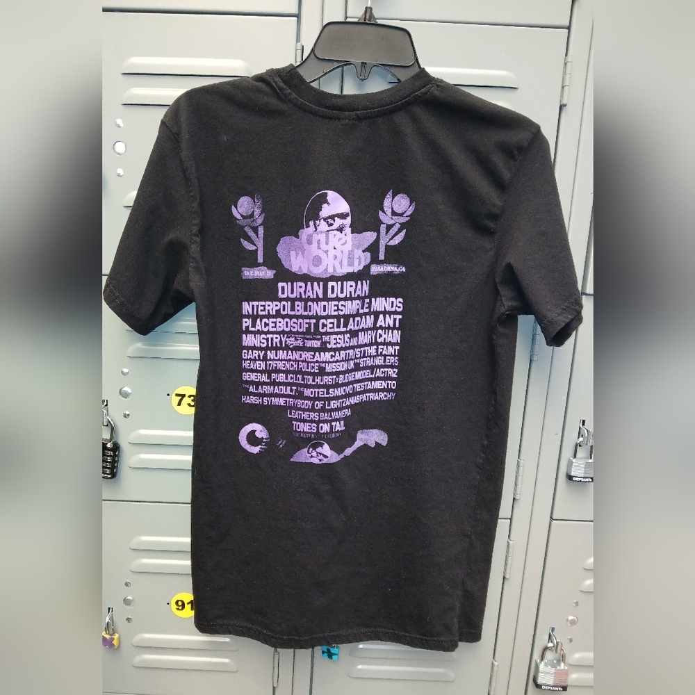 Blondie Cruel World Duran Duran Concett TShirt Size M - Picture 2 of 4